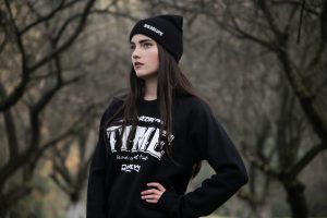 woman Looking strong